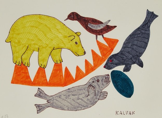 Helen Kalvak - Inuit Artists