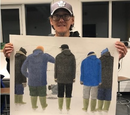 Johnny Pootoogook - Inuit Artist