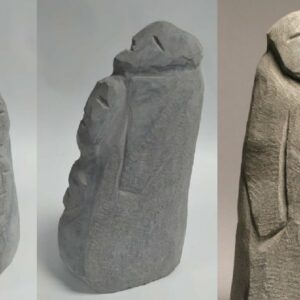Lucy Tasseor Tutsweetok Sculpture - Family Totem